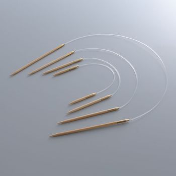 Kinki Amibari Fixed Circular Bamboo Needle - Yarn + Cø - Knitting Needle