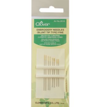 Clover Embroidery Needle Blunt Tip - Yarn + Cø - Embroidery