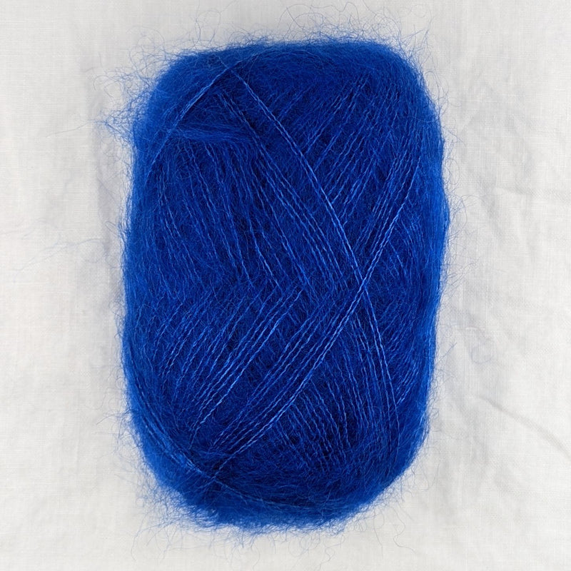 filcolana tilia silk and mohair yarn and co phillip island victoria australia bright cobalt