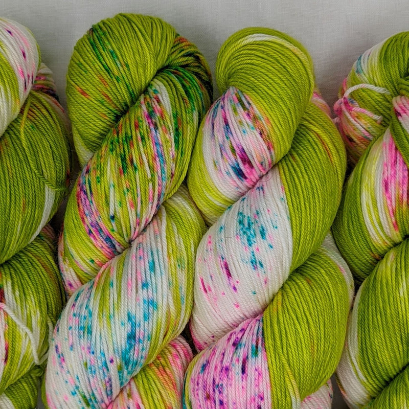 hauteknityarn jimmy sock yarn superwash merino and nylon sock phillip island victoria australia choc full of color