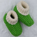 Baby Clothes and Bootees - Yarn + Cø - Green - Baby Bootees