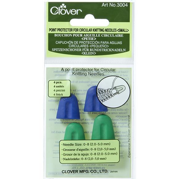 Clover Point Protectors for Circular Knitting Small - Yarn + Cø - Point Protectors