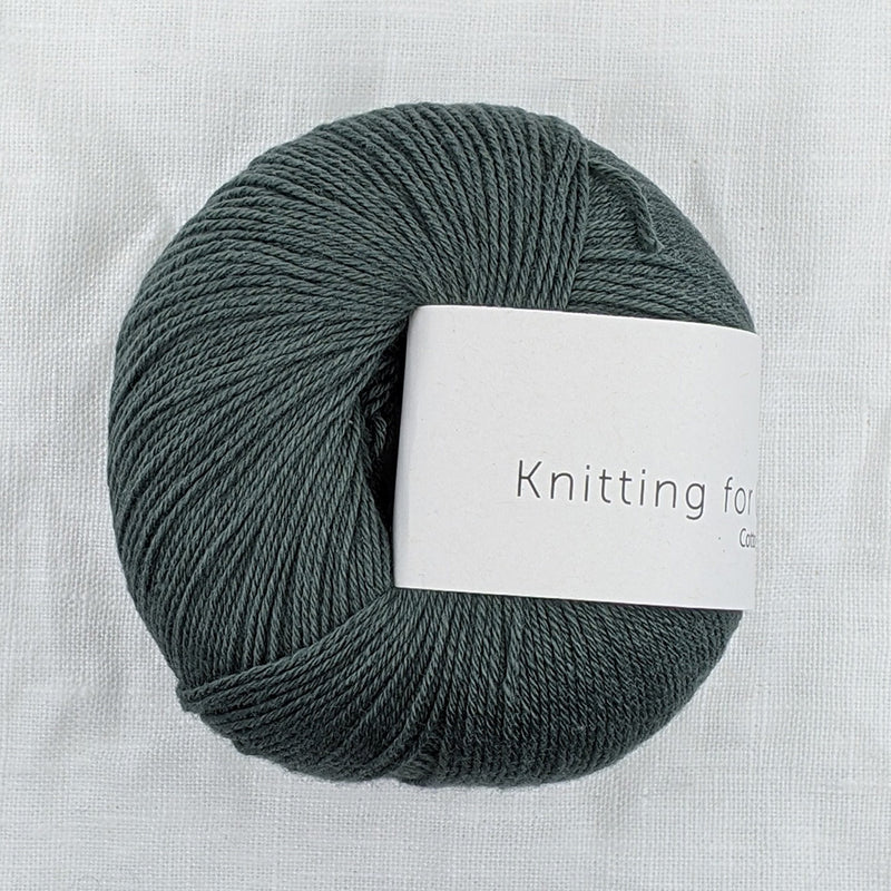 Knitting For Olive Cotton Merino - Yarn + Cø - Dark Sea Green - Yarn