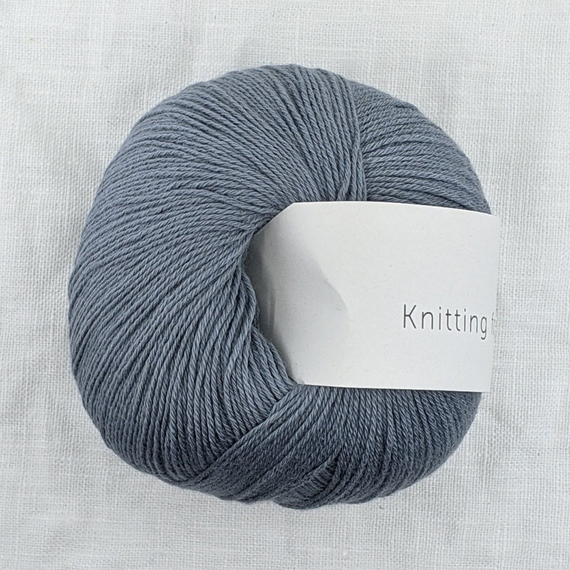 Knitting For Olive Cotton Merino - Yarn + Cø - Elephant Blue - Yarn