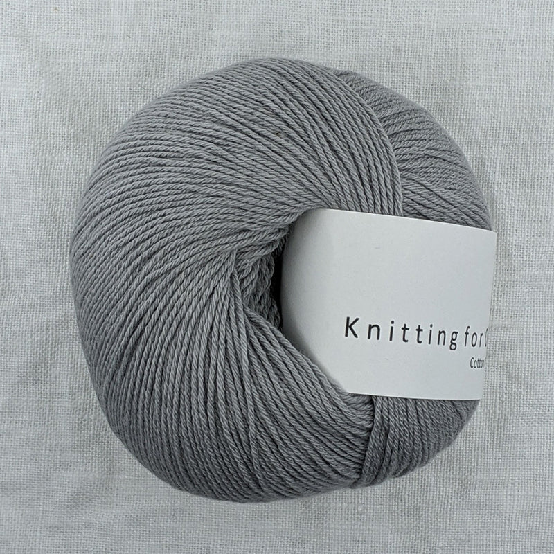 Knitting For Olive Cotton Merino - Yarn + Cø - Mousy Gray - Yarn