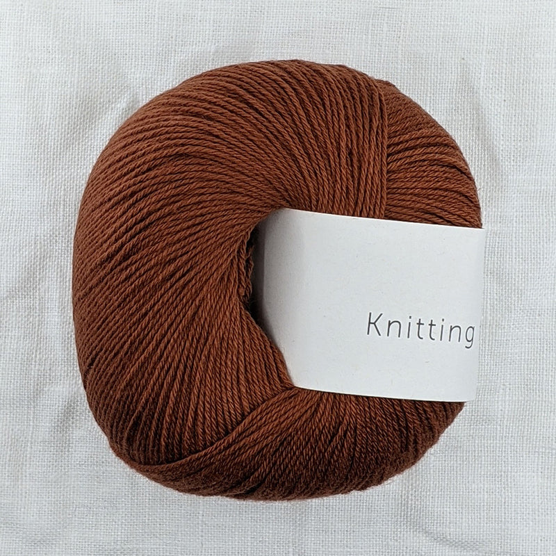 Knitting For Olive Cotton Merino - Yarn + Cø - Rust - Yarn