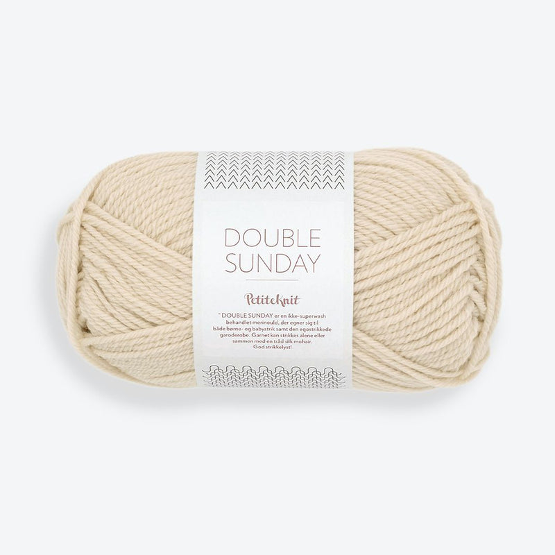 Sandnes Garn Double SUNDAY PetiteKnit - Yarn + Cø - 11142511 - Almond - Yarn
