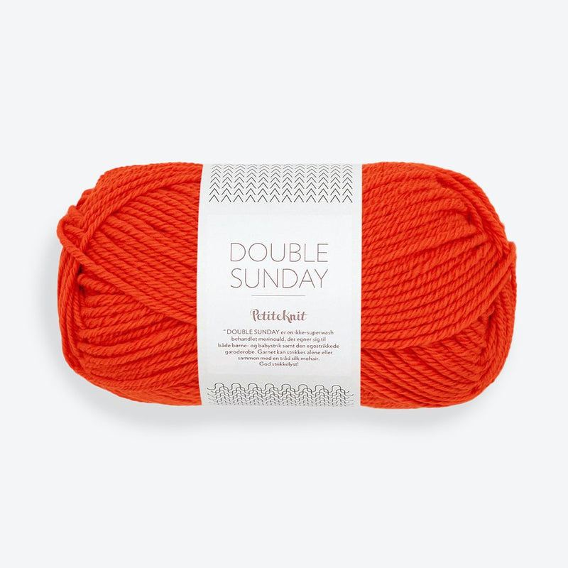 Sandnes Garn Double SUNDAY PetiteKnit - Yarn + Cø - 11143819 - That Orange Feeling - Yarn