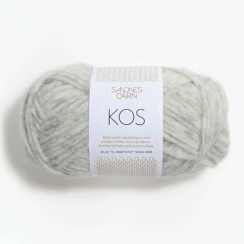 Sandnes Garn Kos - Yarn + Cø - 11961021 - Lys Gramelert - Yarn