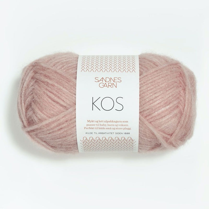 Sandnes Garn Kos - Yarn + Cø - 11963511 - Pudder Rosa - Yarn