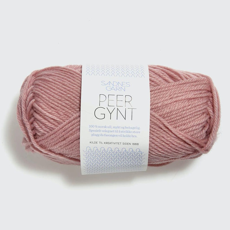 Sandnes Garn Peer Gynt - Yarn + Cø - 11014023 - Gammelrosa - Yarn