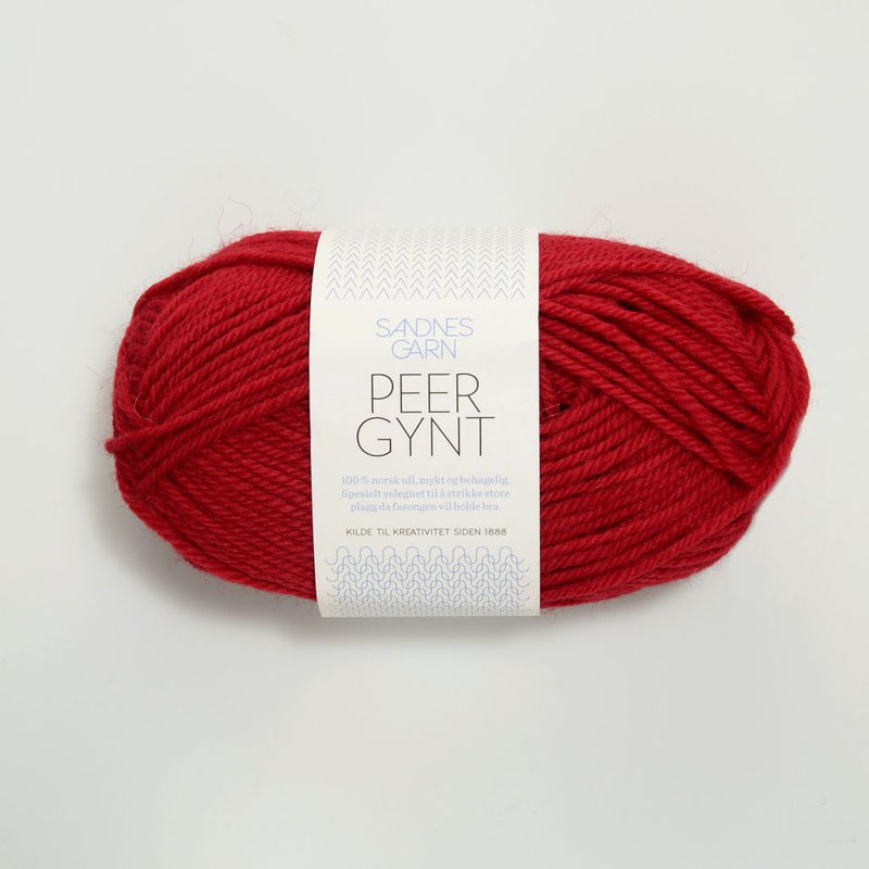 Sandnes Garn Peer Gynt - Yarn + Cø - 11014228 - Rod - Yarn