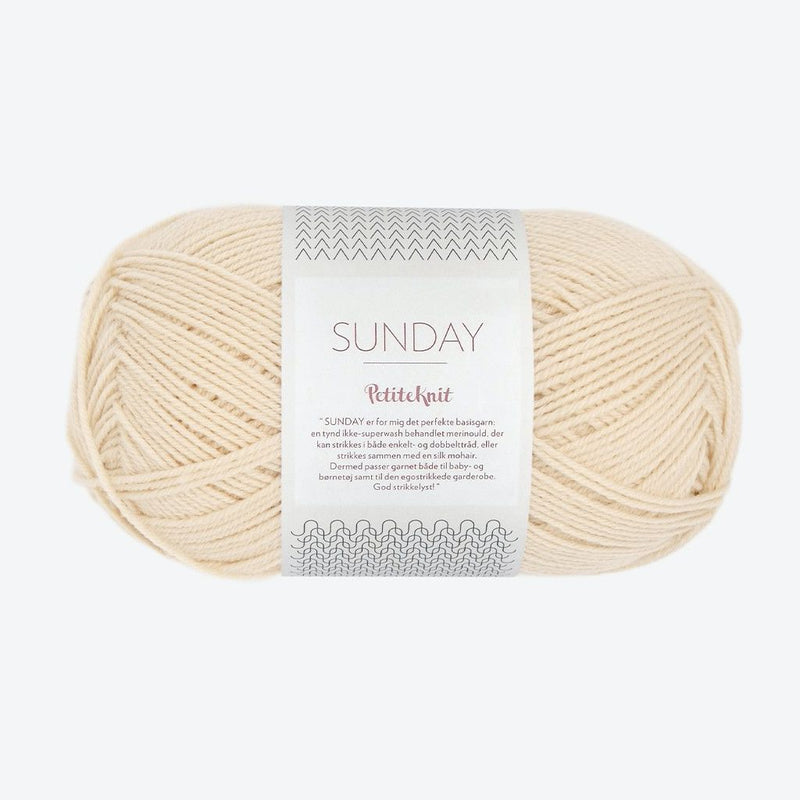 Sandnes Garn SUNDAY PetiteKnit - Yarn + Cø - 11122511 - Almond - Yarn