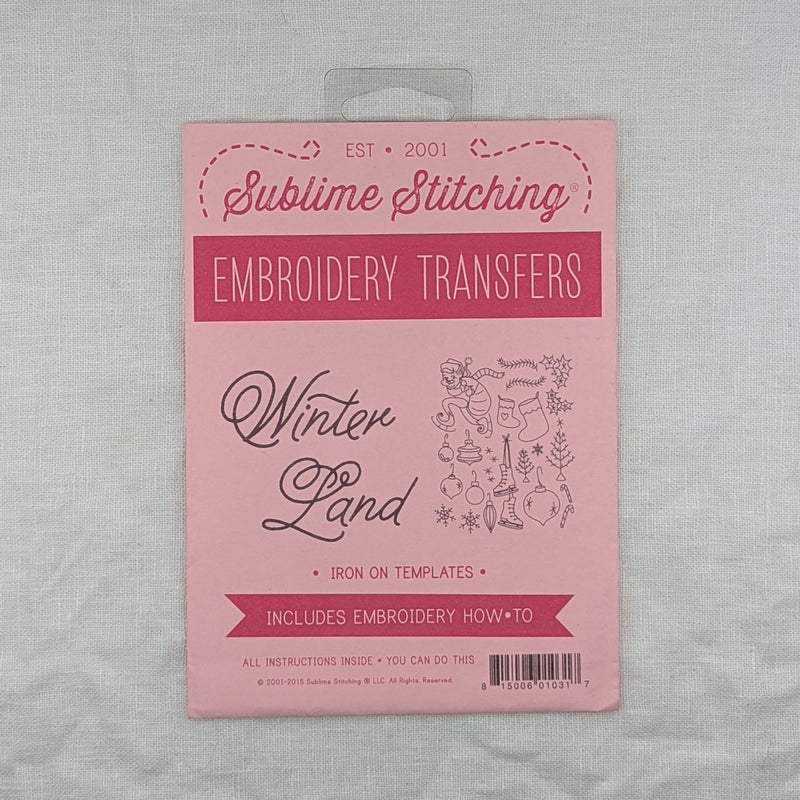 Sublime Stitching Embroidery Transfers